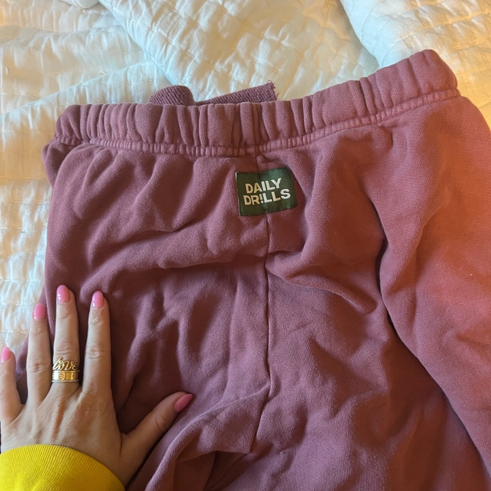 Daily Drills Kids Mauve Bottoms